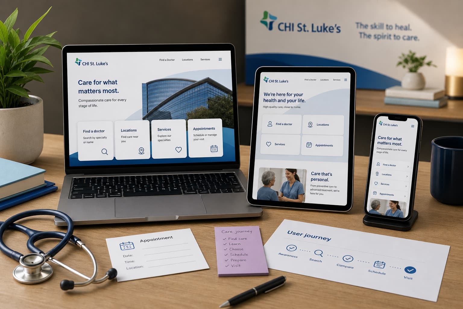 CHI St. Luke's case study image